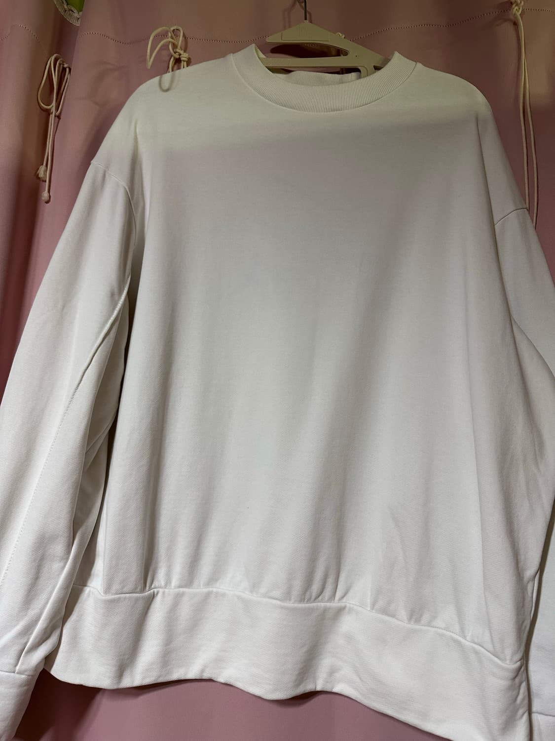 아디다스 x 요지 야마모토 19s/s Y-3 맨투맨 아디다스맨투맨 화이트 상품이미지3