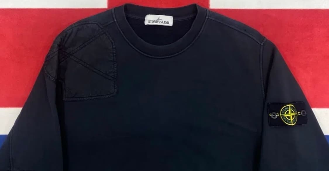 [XL]스톤아일랜드 크루넥 블랙 맨투맨 상품이미지2