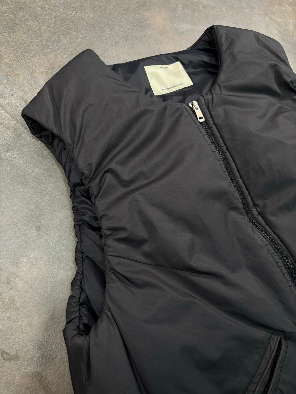 포터리 neat vest 패딩 조끼 상품이미지2