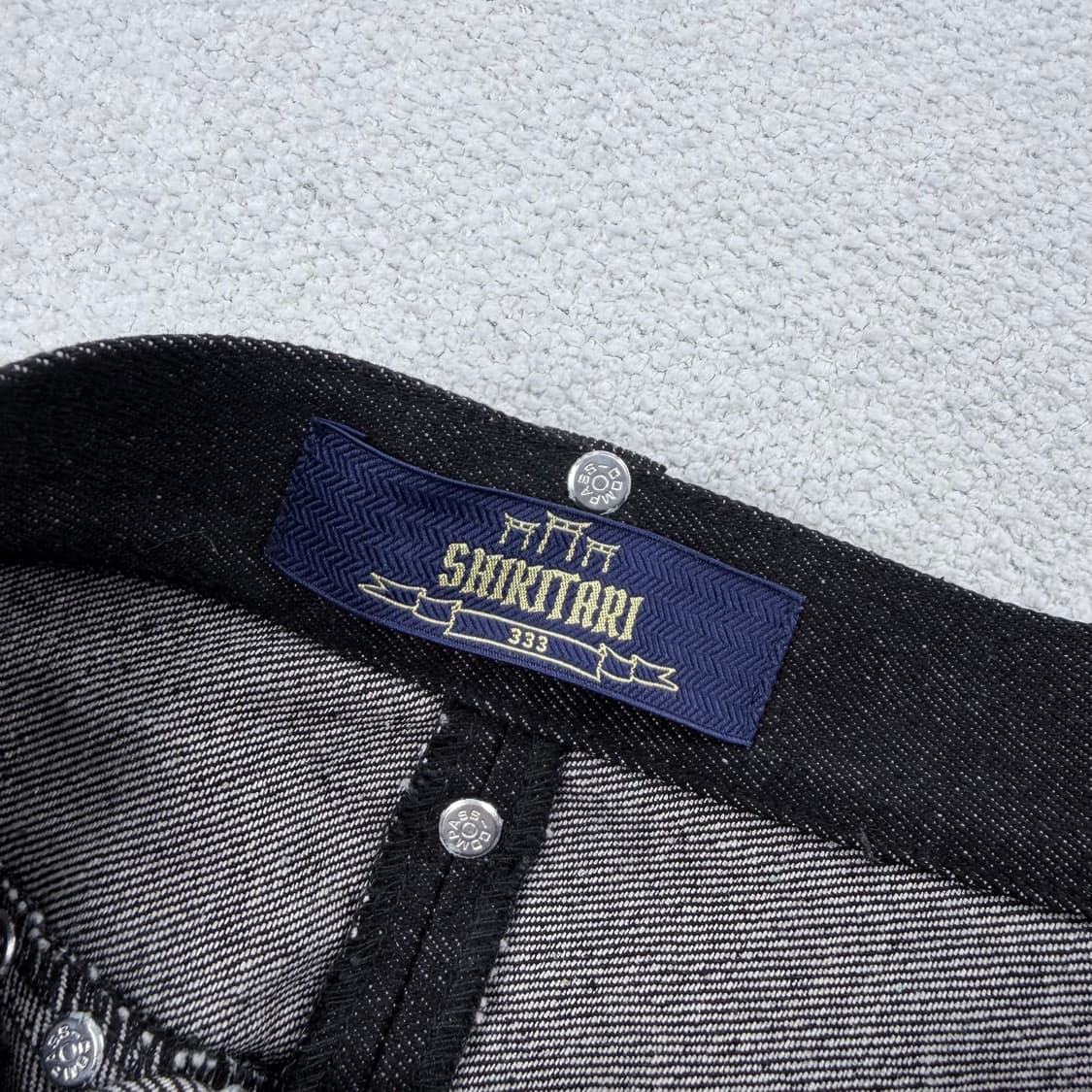 SHIKITARI studded denim pants (black) 상품이미지7