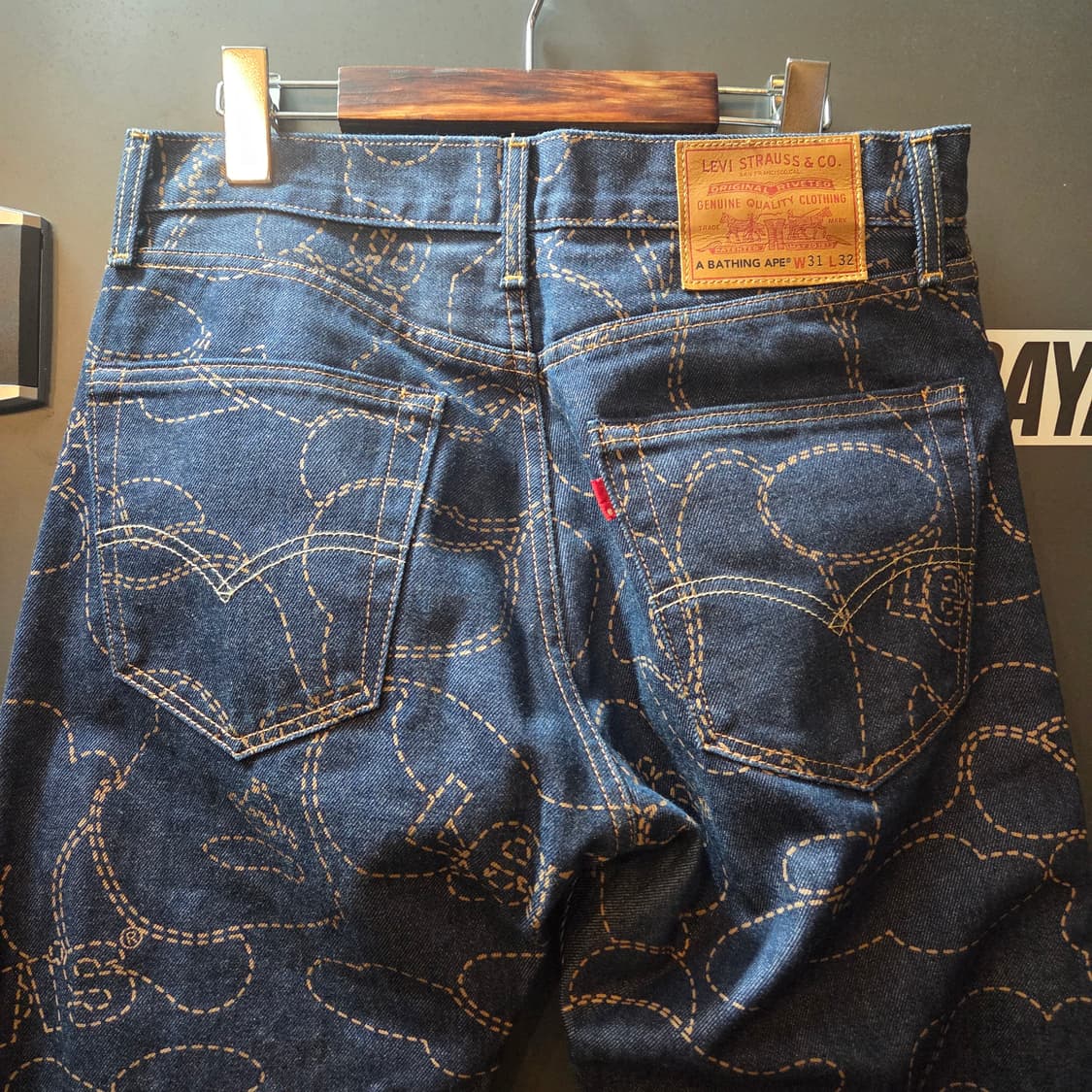 리바이스 x 베이프 데님 (31/32) 상품이미지5