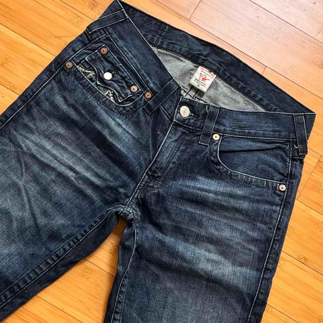 트루 릴리전 BOOT CUT 데님팬츠 SEAT 상품이미지3