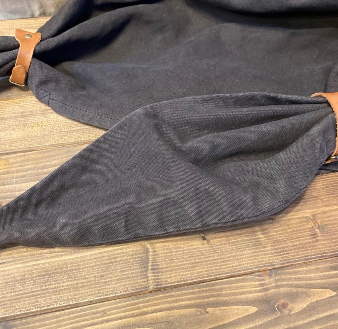 캐피탈 No.6 캔버스 스너프킨 스몰백 블랙 상품이미지9