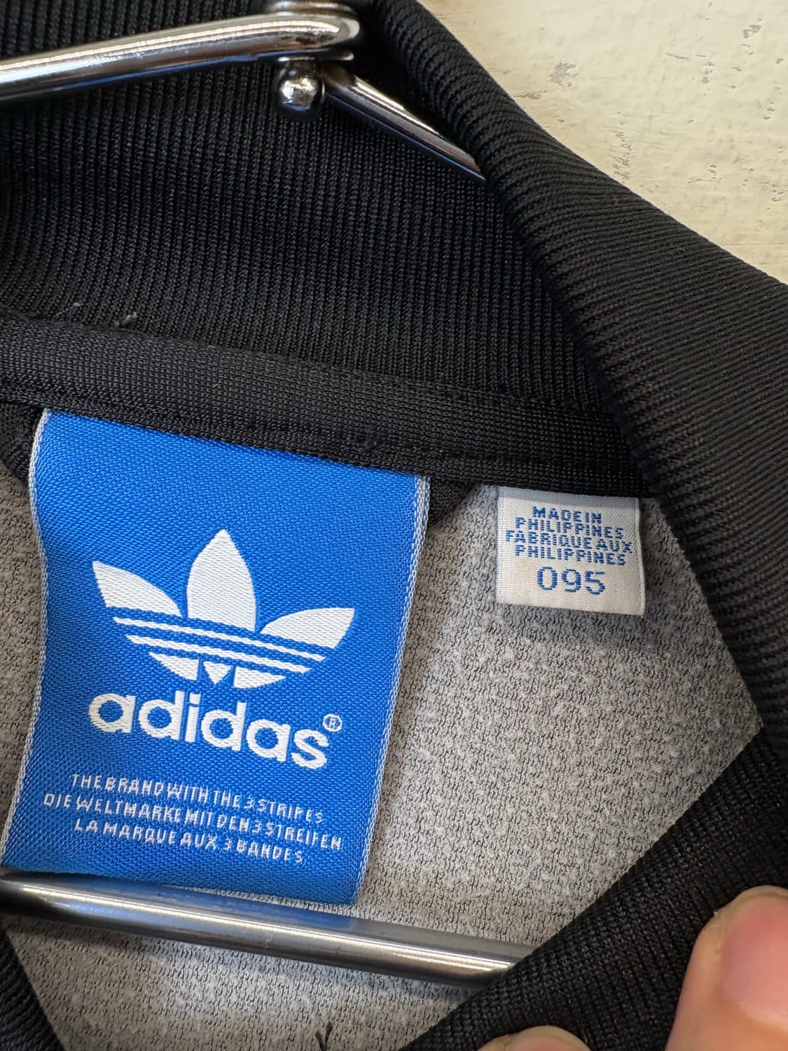 아디다스 빈티지 모노그램 패턴 트랙탑 져지 상품이미지5