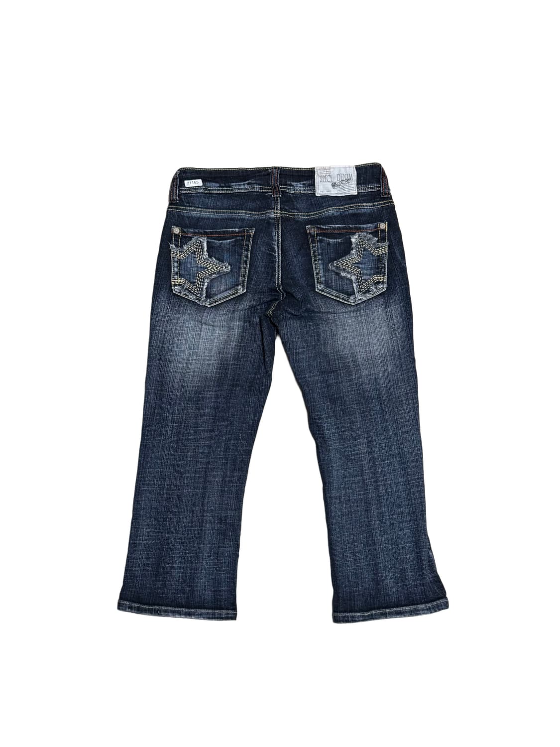 빈티지 데님 8부 팬츠 상품이미지2