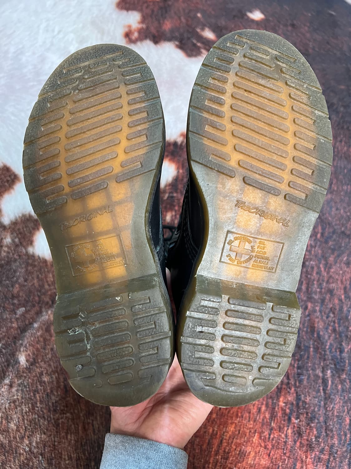 닥터마틴 9733W 14홀 더블 지퍼 롱부츠 블랙 UK4 (230) 상품이미지5