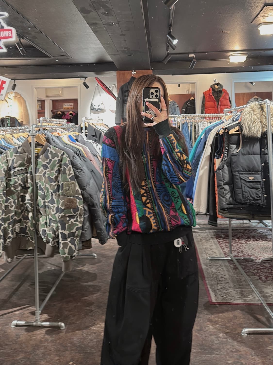 Neiman Marcus 미국 빈티지 입체 패턴 자수 니트 M 상품이미지8