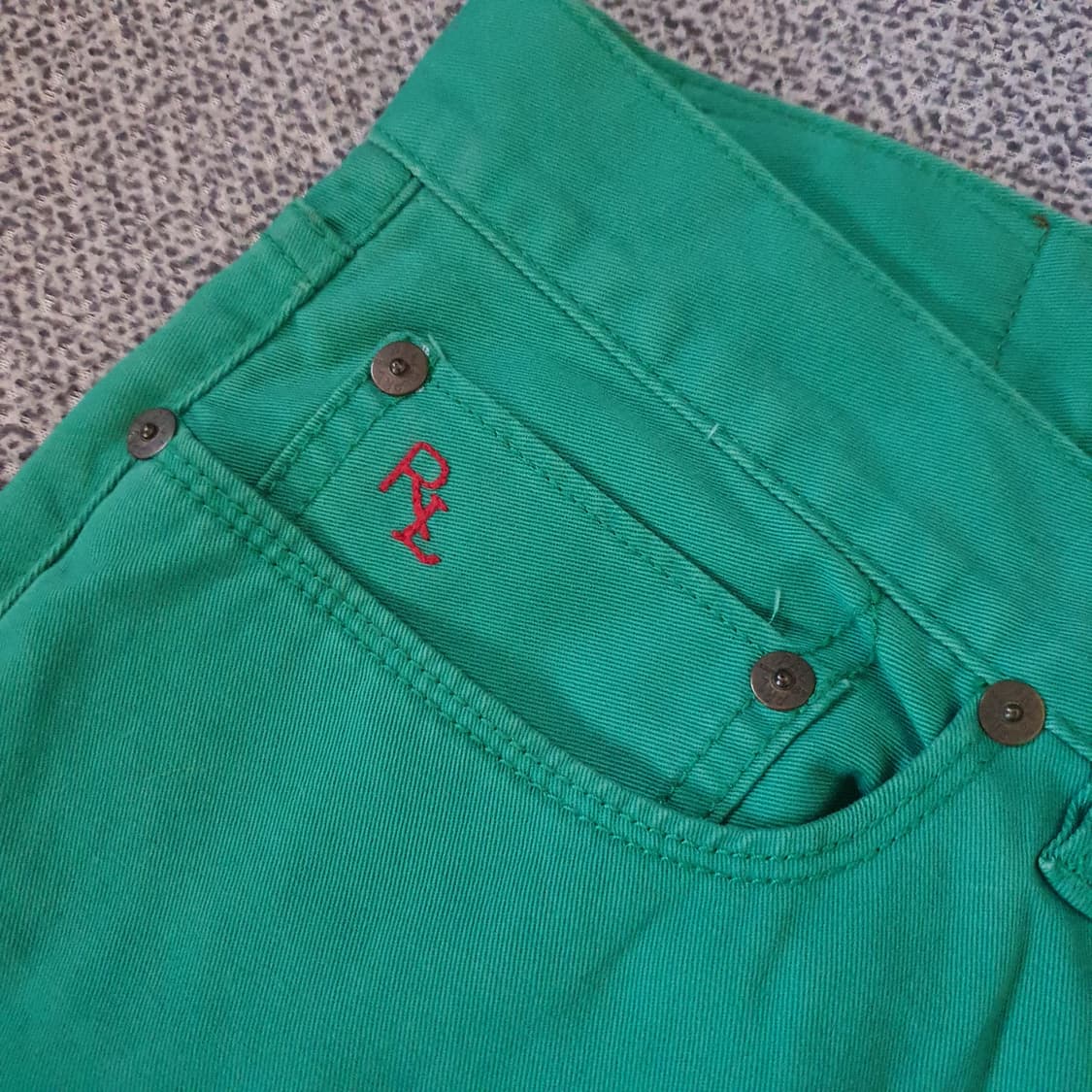 폴로 랄프로렌 그린칼라 코튼 팬츠 상품이미지4