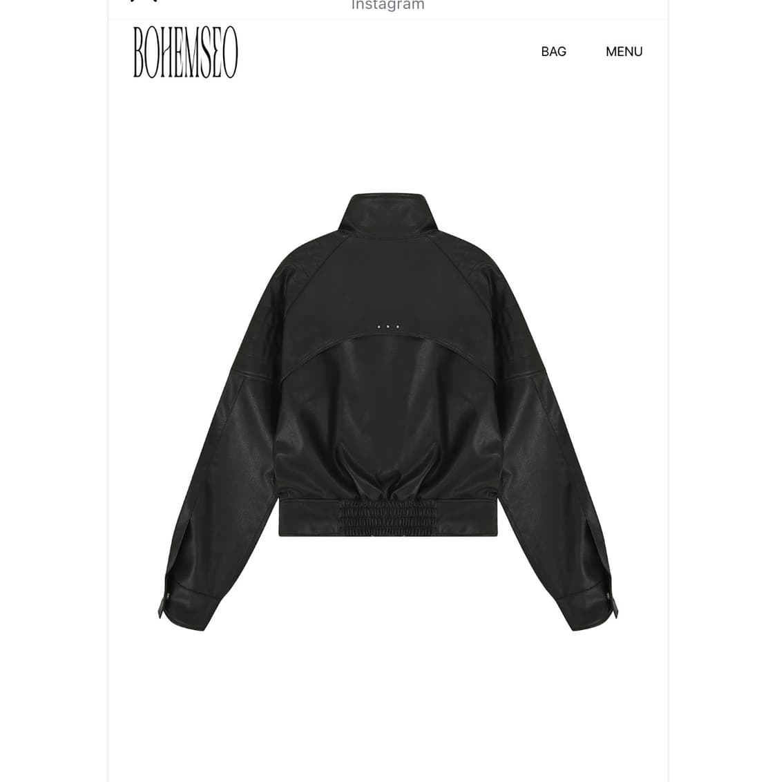 보헴서 모터사이클 라이더 자켓 상품이미지5