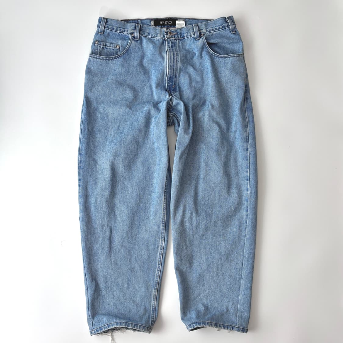 90s 리바이스 실버탭 배기진 연청 상품이미지1