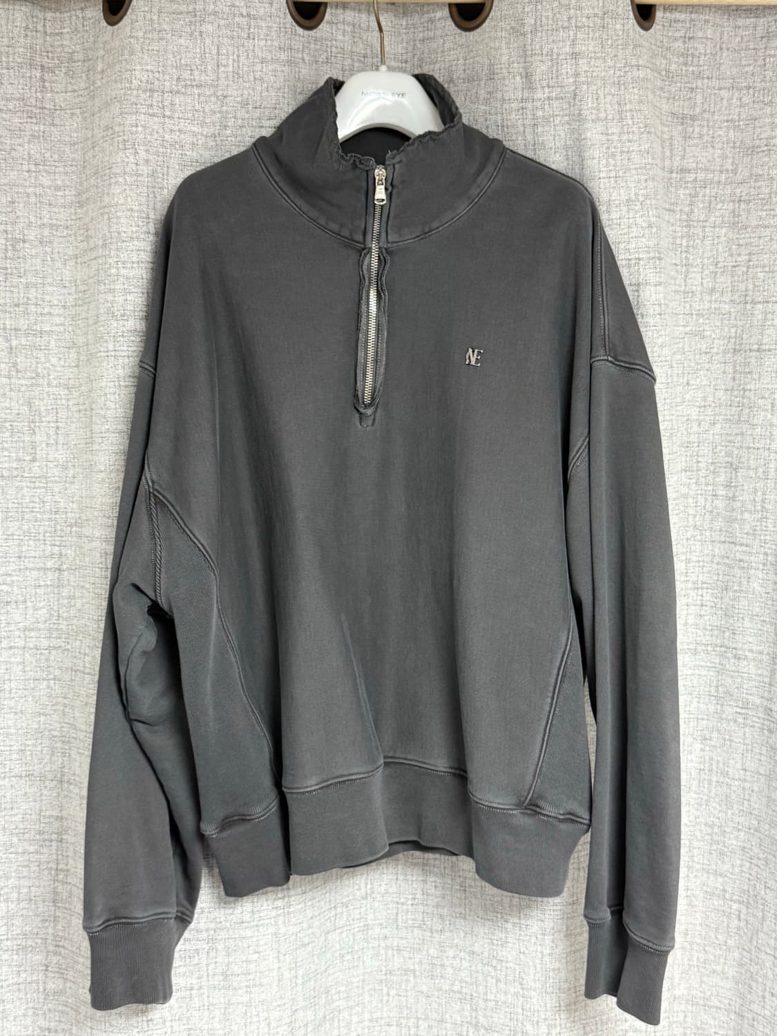 노이스 피그먼트 하프집업 스웻셔츠 F 상품이미지1