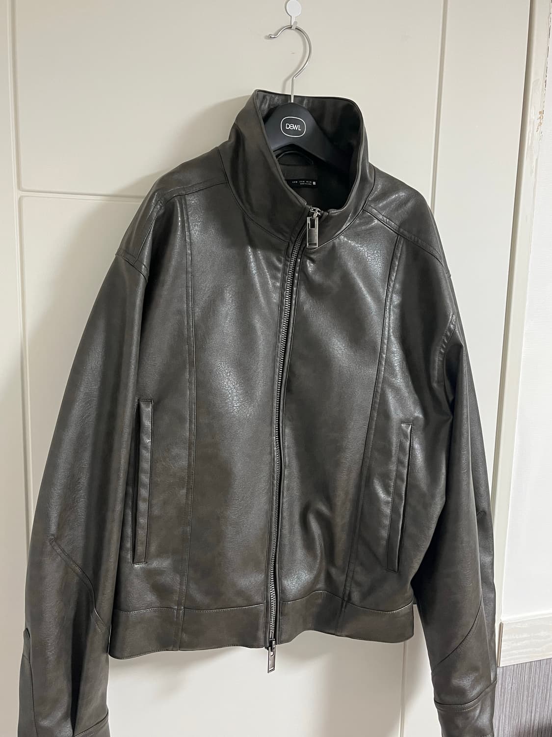 Zara 가죽 이펙트 재킷 M size (95-100) 상품이미지4