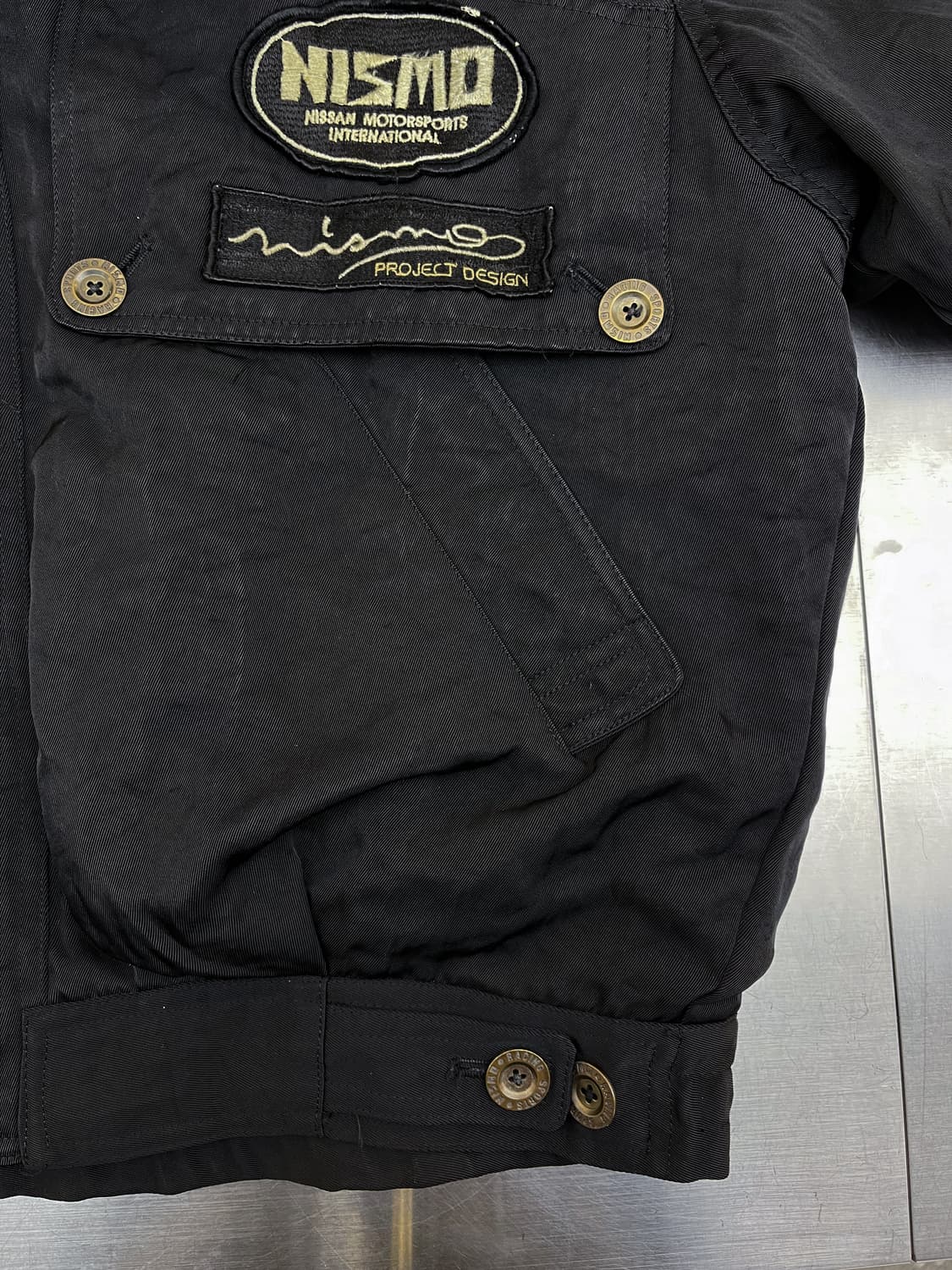 니스모 90s 레이싱 나일론 봄버 자켓 상품이미지7