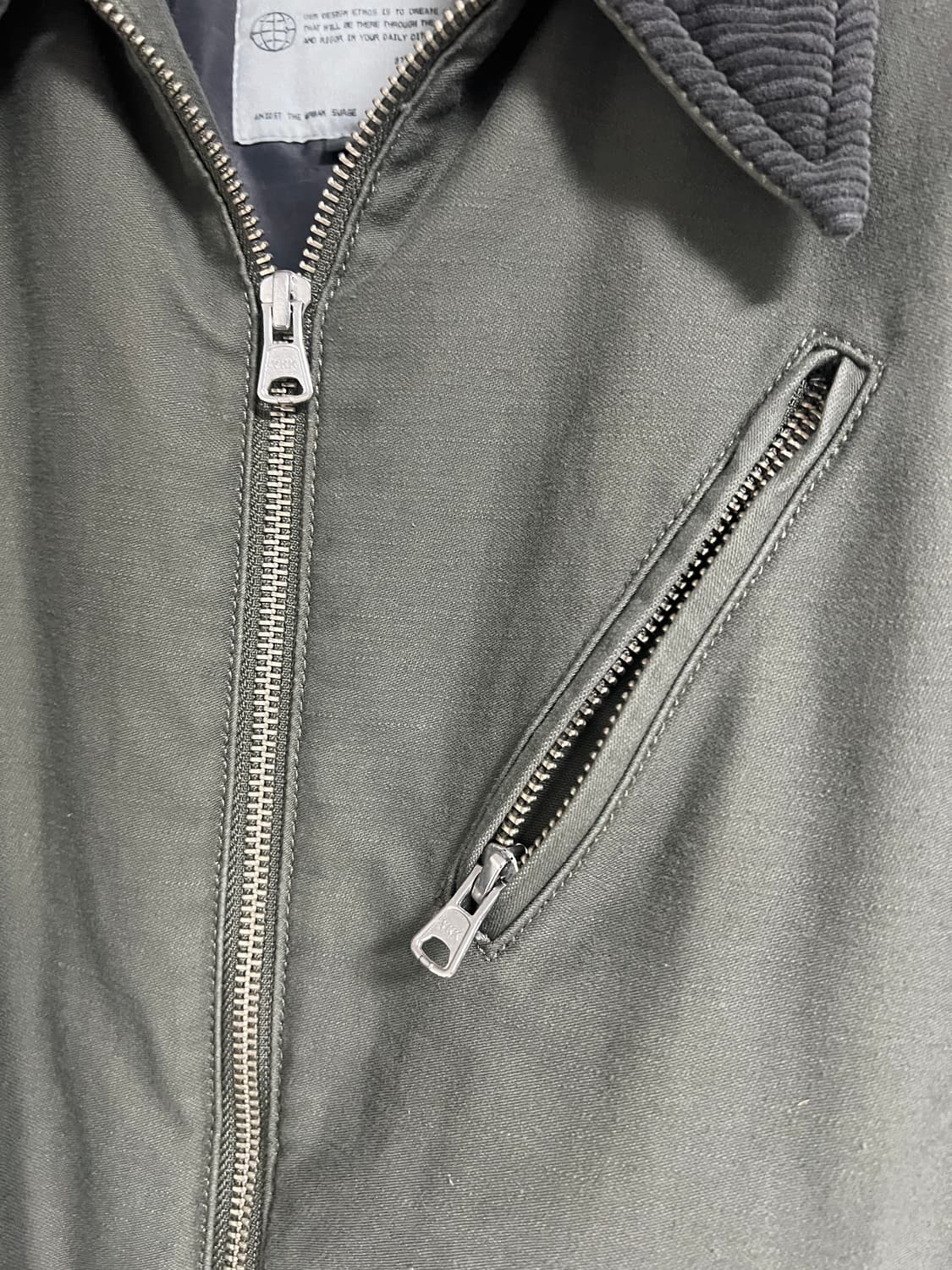 벨리에 네오 시티 플라이트 자켓 올리브 100 상품이미지3