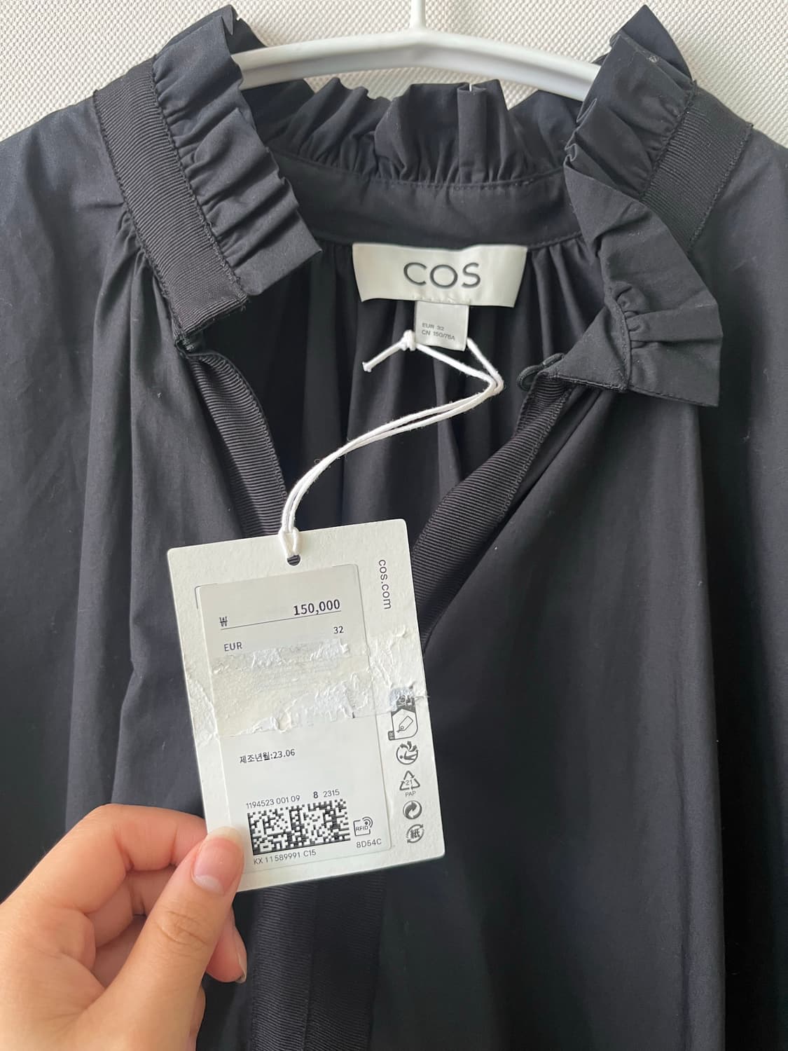 (새상품) Cos mini shirt dress 상품이미지7