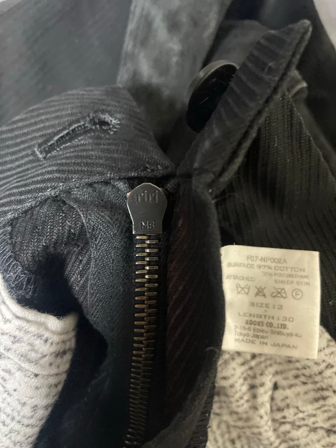 NUMBER (N)INE 07FW LOVE MURDER GOD PANTS 상품이미지10