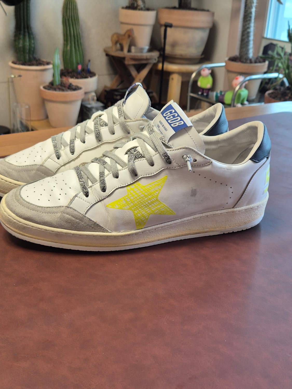 바닥보강했어요 280-285(44) 정품 골든구스 볼스타 스니커즈 상품이미지3