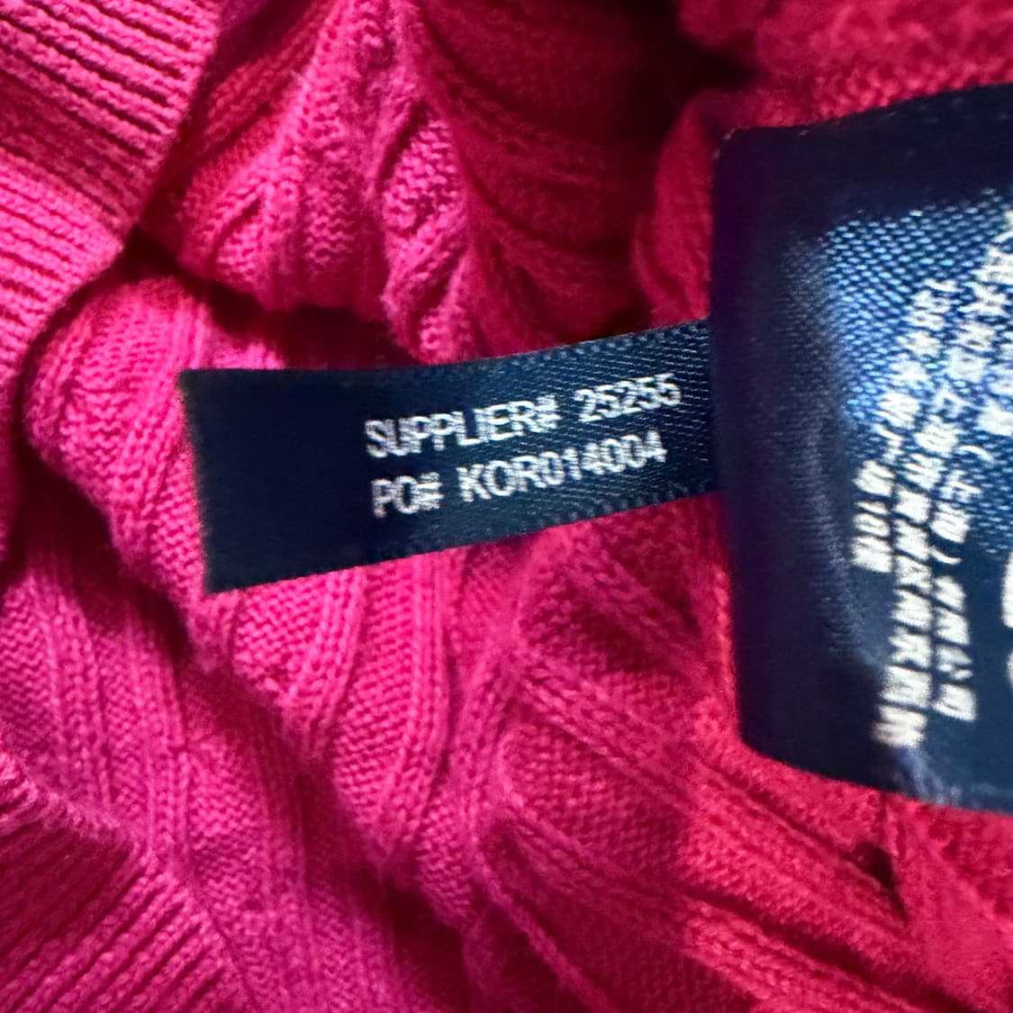 랄프로렌 (W) 케이블 니트 가디건 상품이미지6