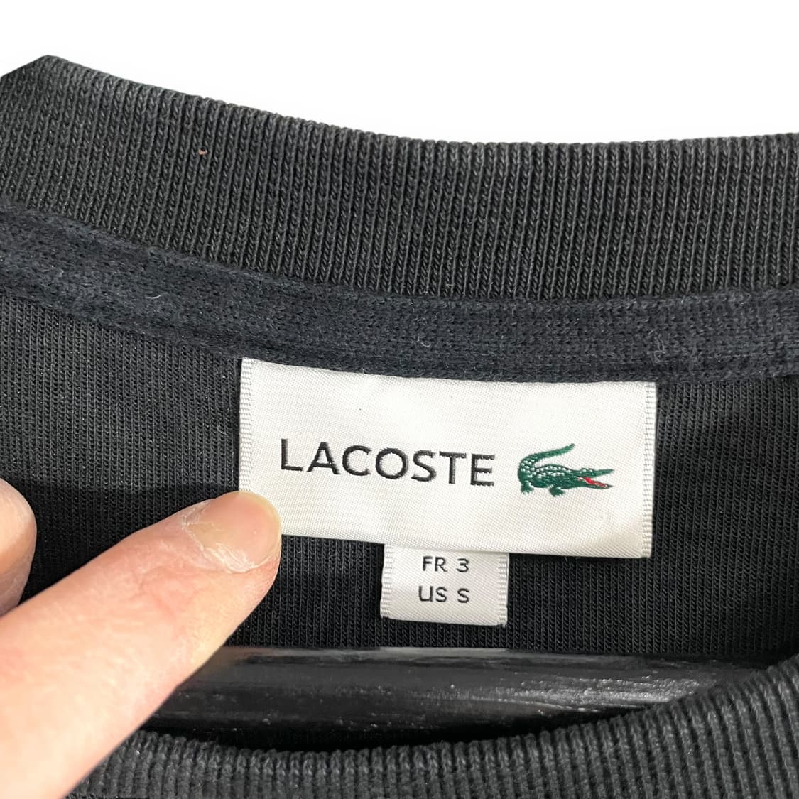 라코스테 스몰로고 맨투맨 상품이미지5