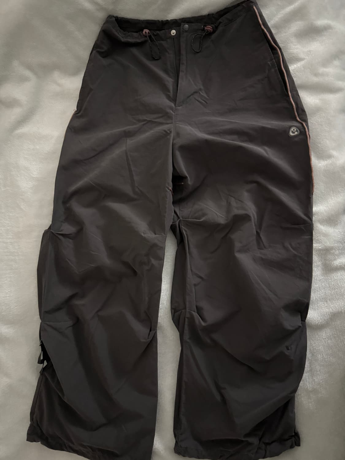 코이세이오 스트랩 라인팬츠 그레이 1사이즈 상품이미지2