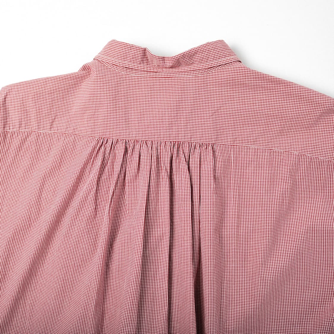 포터클래식 깅엄체크 롤업셔츠 레드 XL(103-107)사이즈 상품이미지10