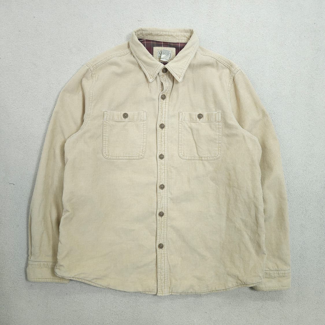 엘엘빈 코듀로이 셔츠 XL 상품이미지1