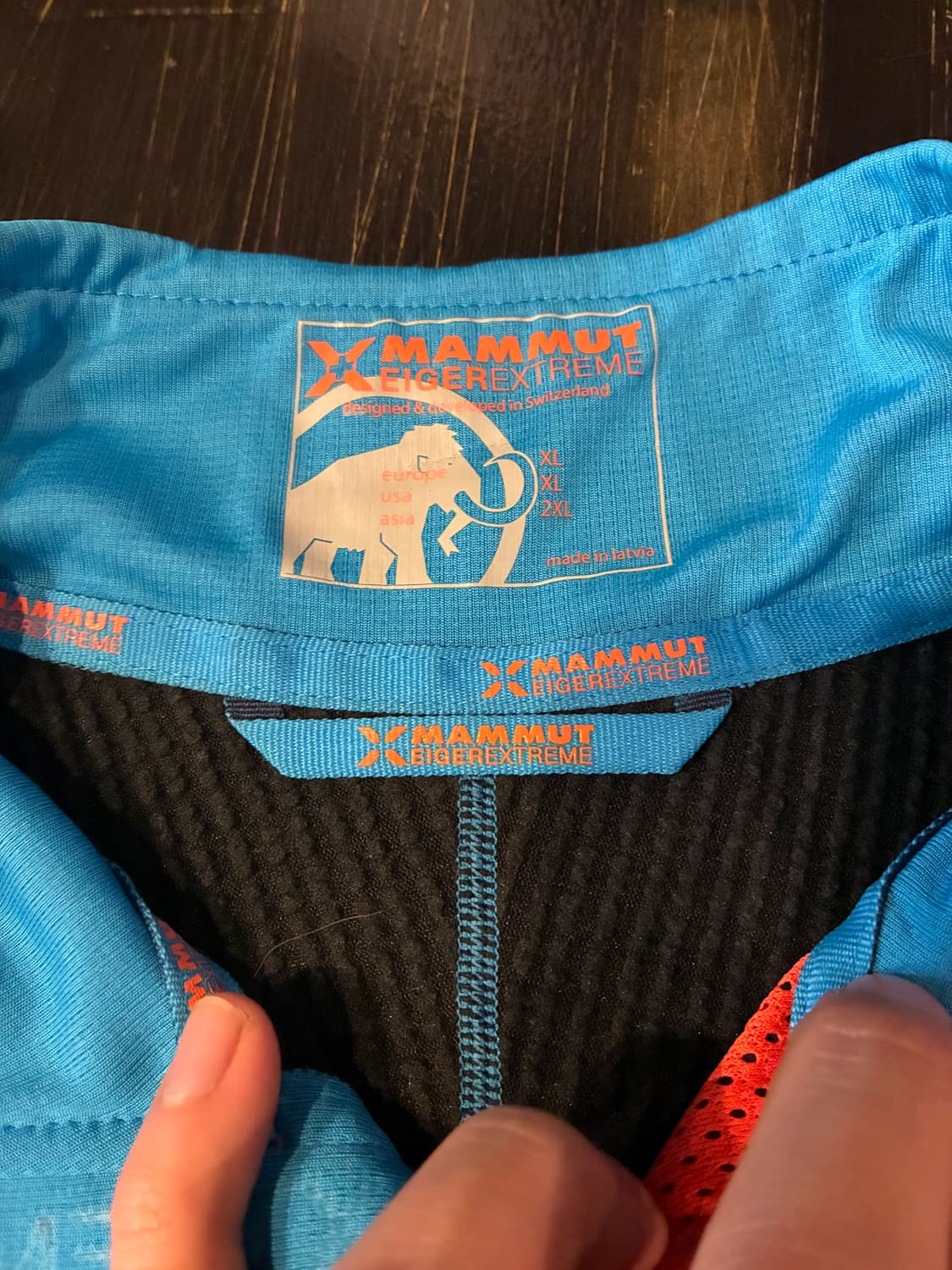 XL) 마무트 하프집업 플리스 롱슬리브 상품이미지2