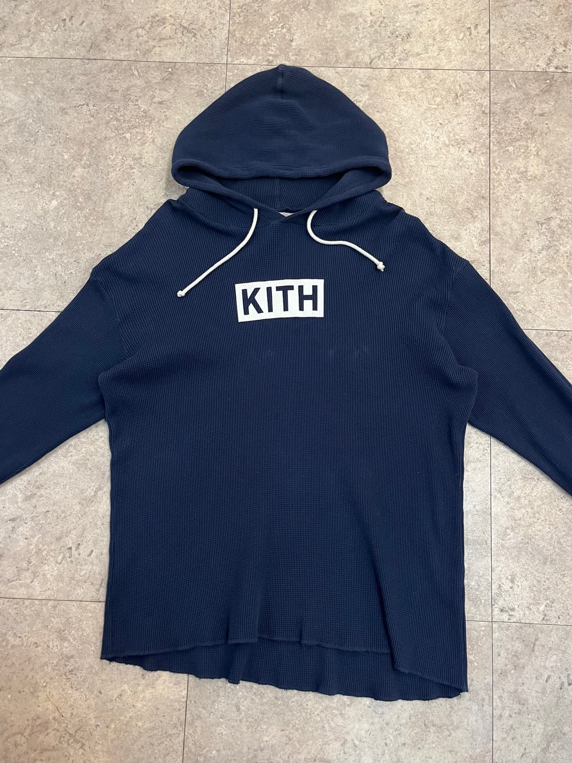 키스 와플 후드티 네이비 XL #csz3037 상품이미지4