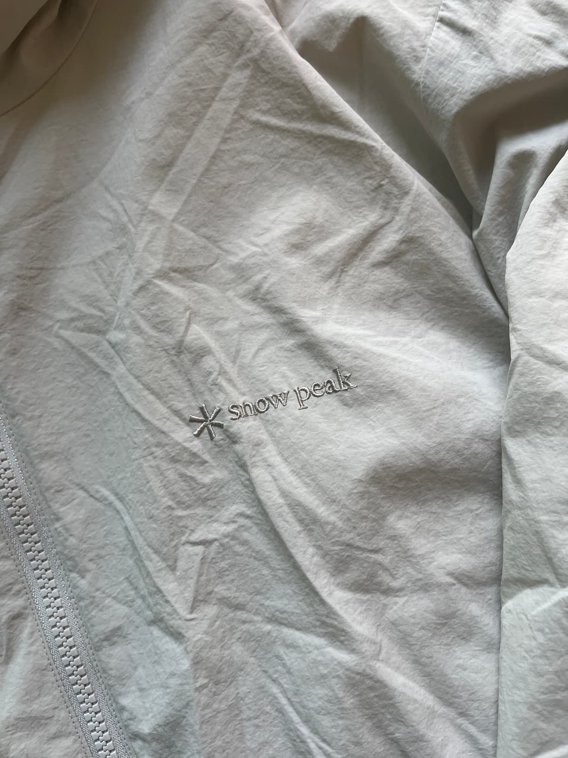 스노우피크 패딩 100사이즈 라이트베이지 판매 상품이미지2