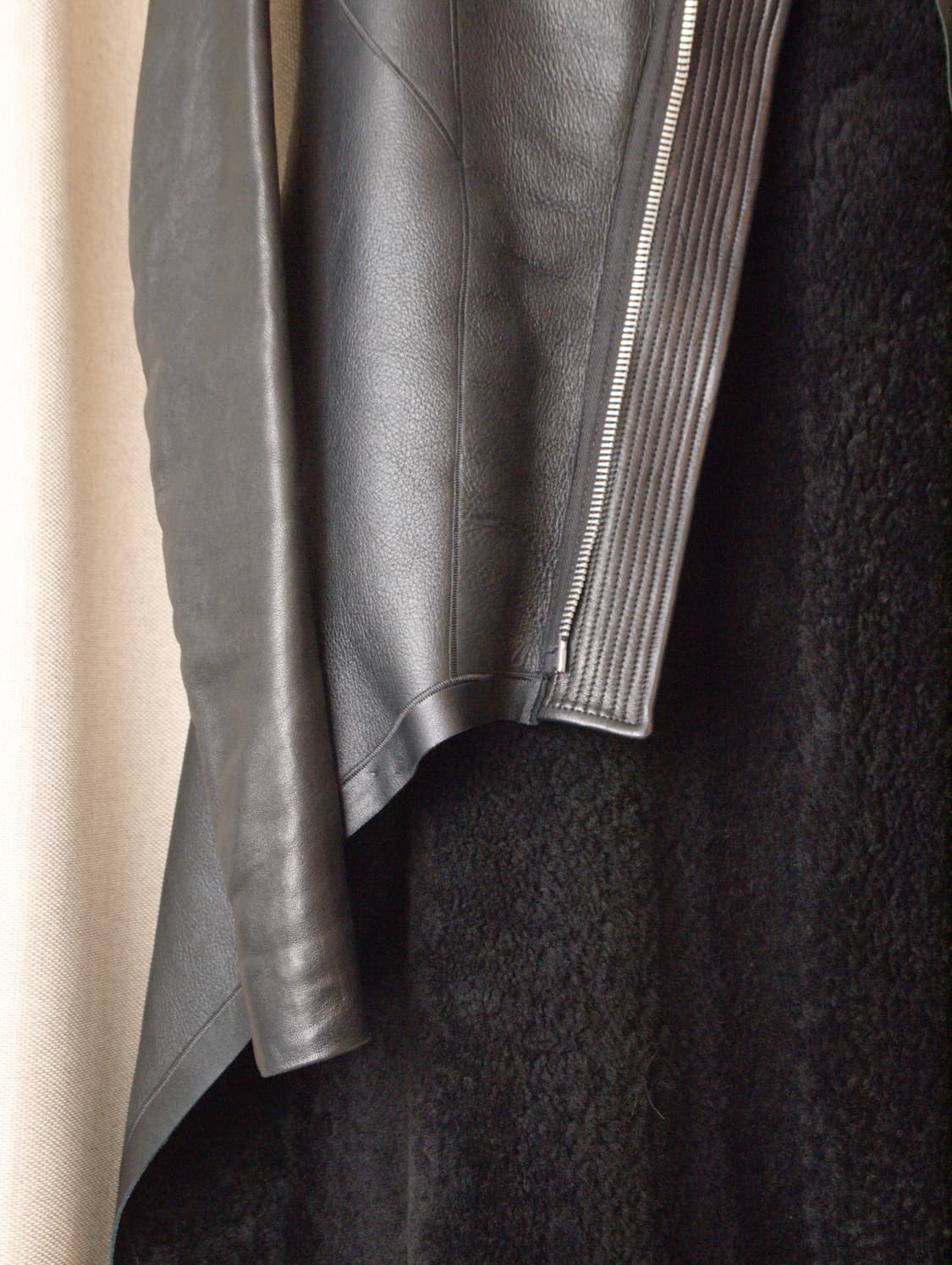 Lamb Mouton Leather Jacket 상품이미지6