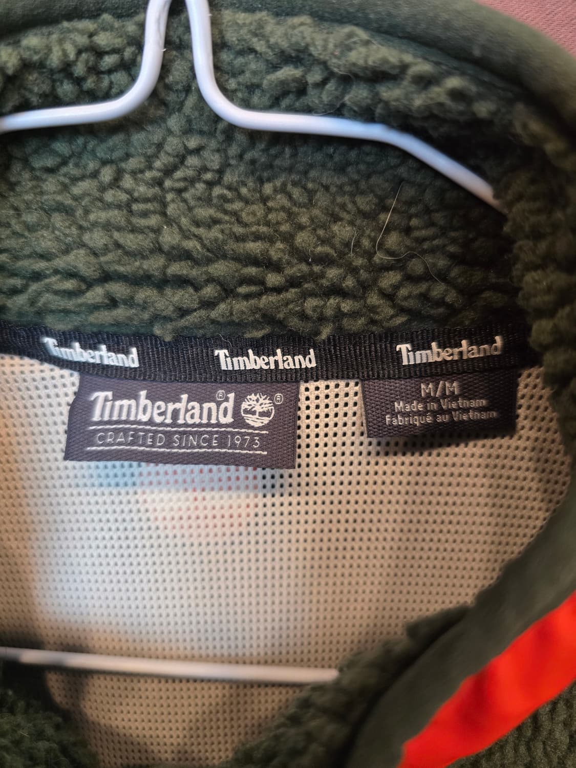 팀버랜드 멀티컬러 뽀글이자켓 상품이미지3