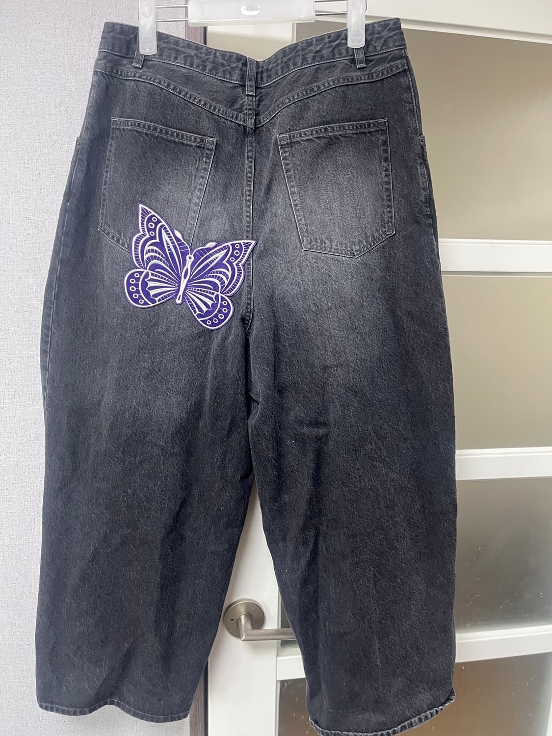 Needles x studious 콜라보 HD벌룬핏 데님 팬츠 상품이미지2