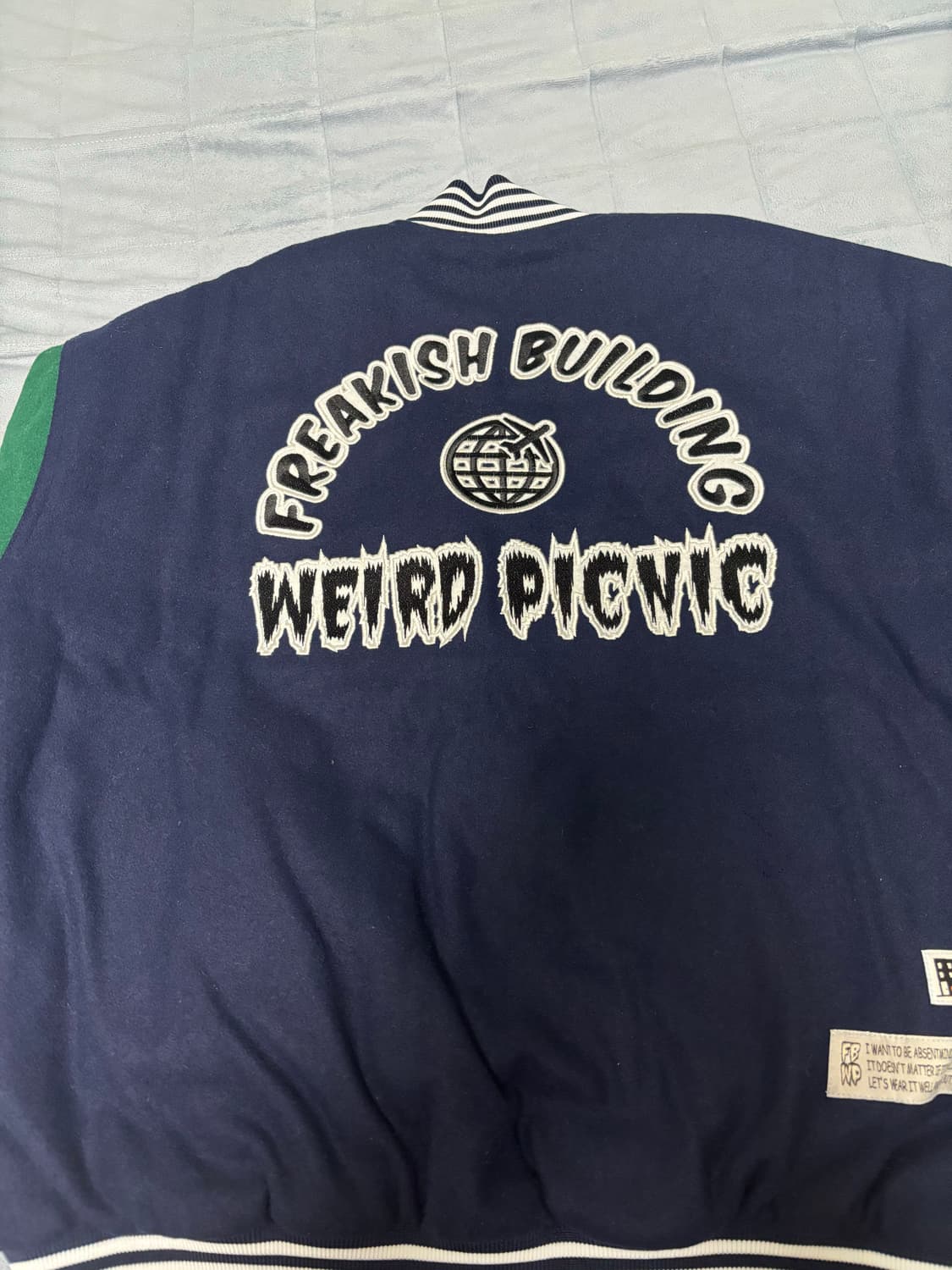 프리키쉬빌딩 바시티자켓 상품이미지4