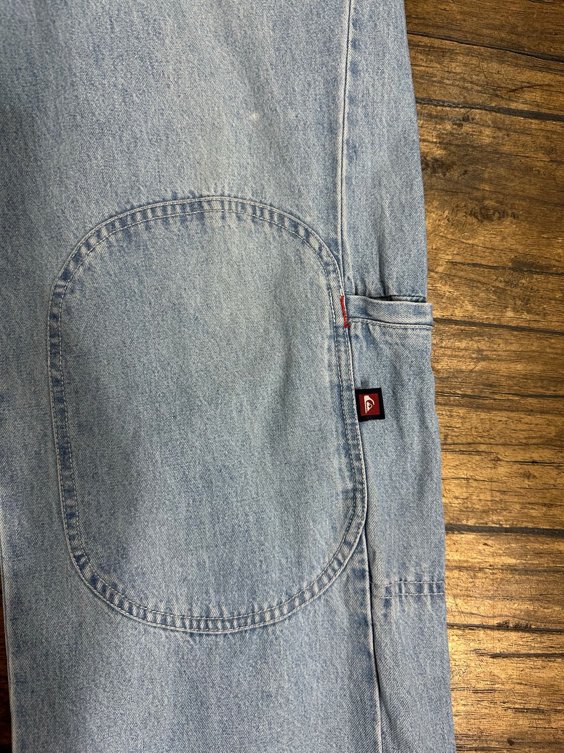 90s Quiksilver 연청 루즈핏 데님 29사이즈 상품이미지9
