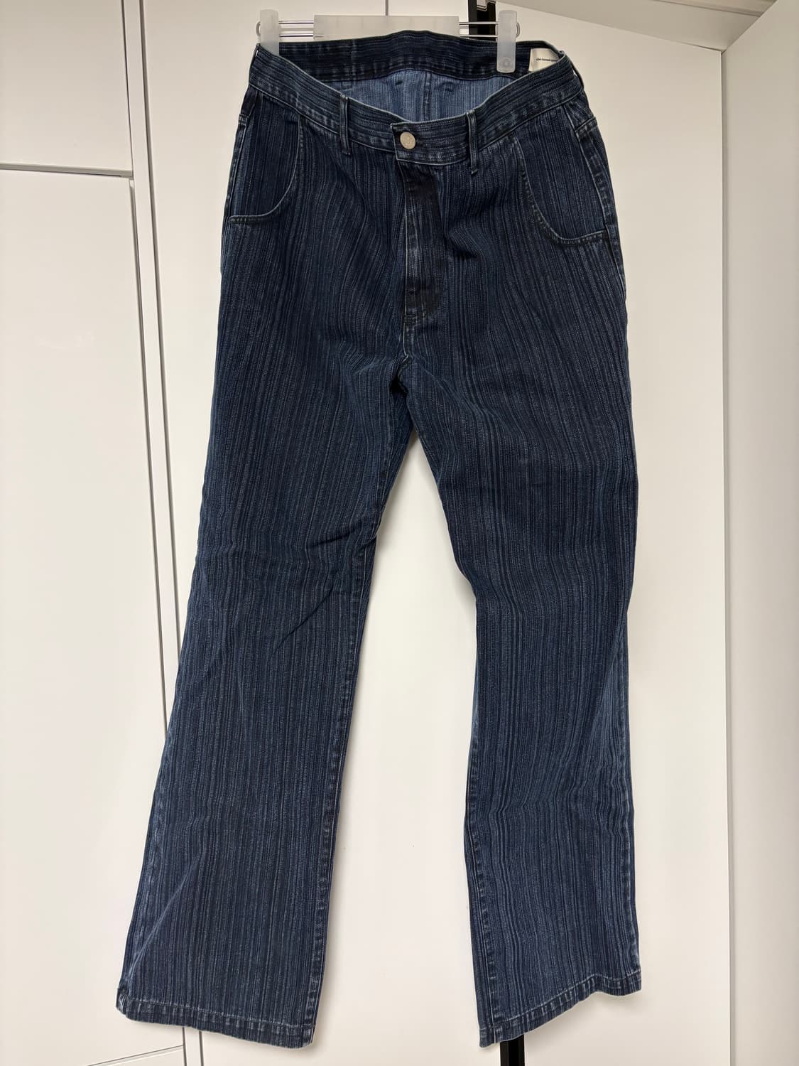 mfp 스트레이트 스트라이프 컷진 상품이미지1