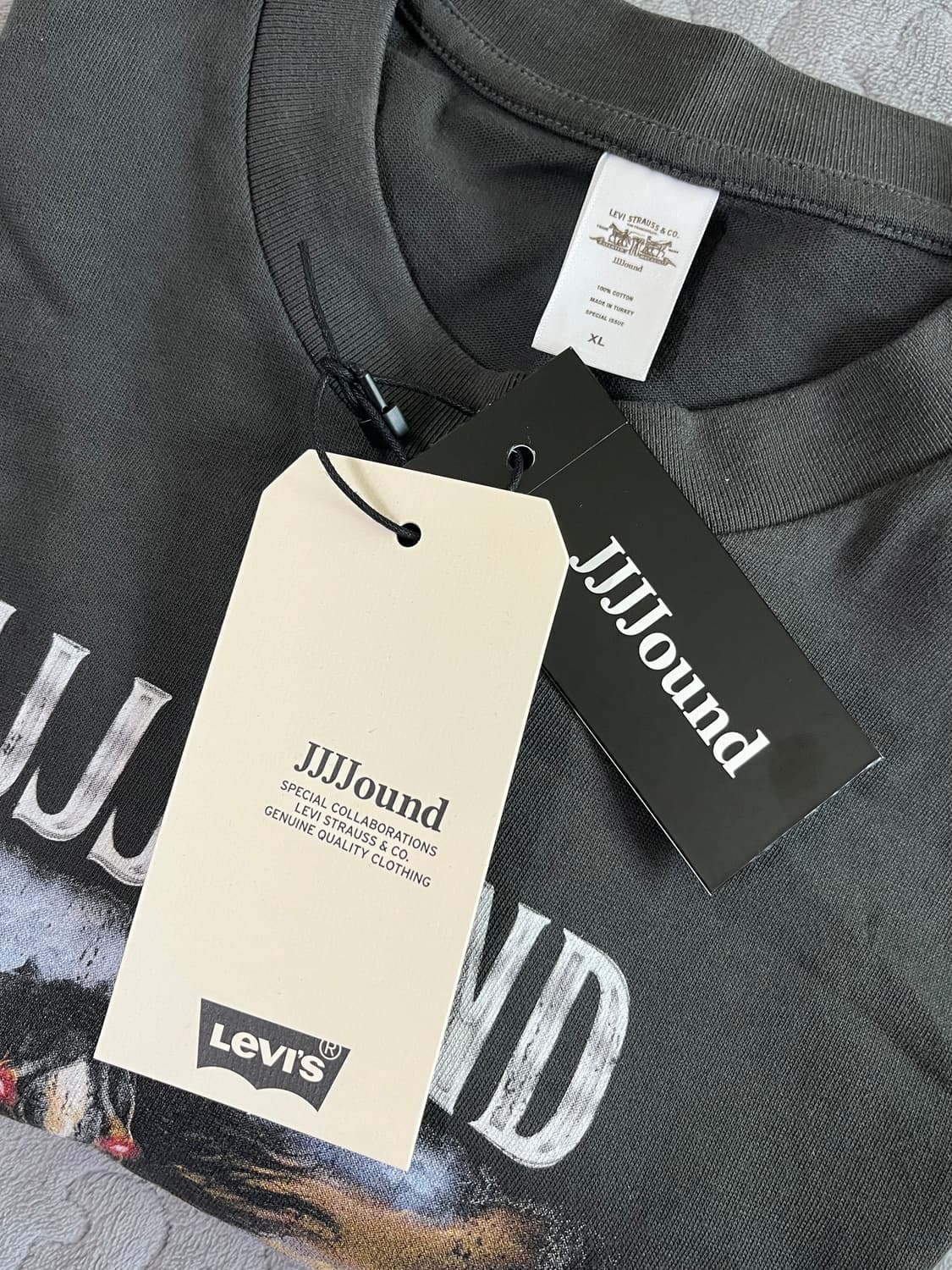 새상품 리바이스 자운드 levis jjjjound 반팔 티셔츠 숏슬리브 상품이미지3