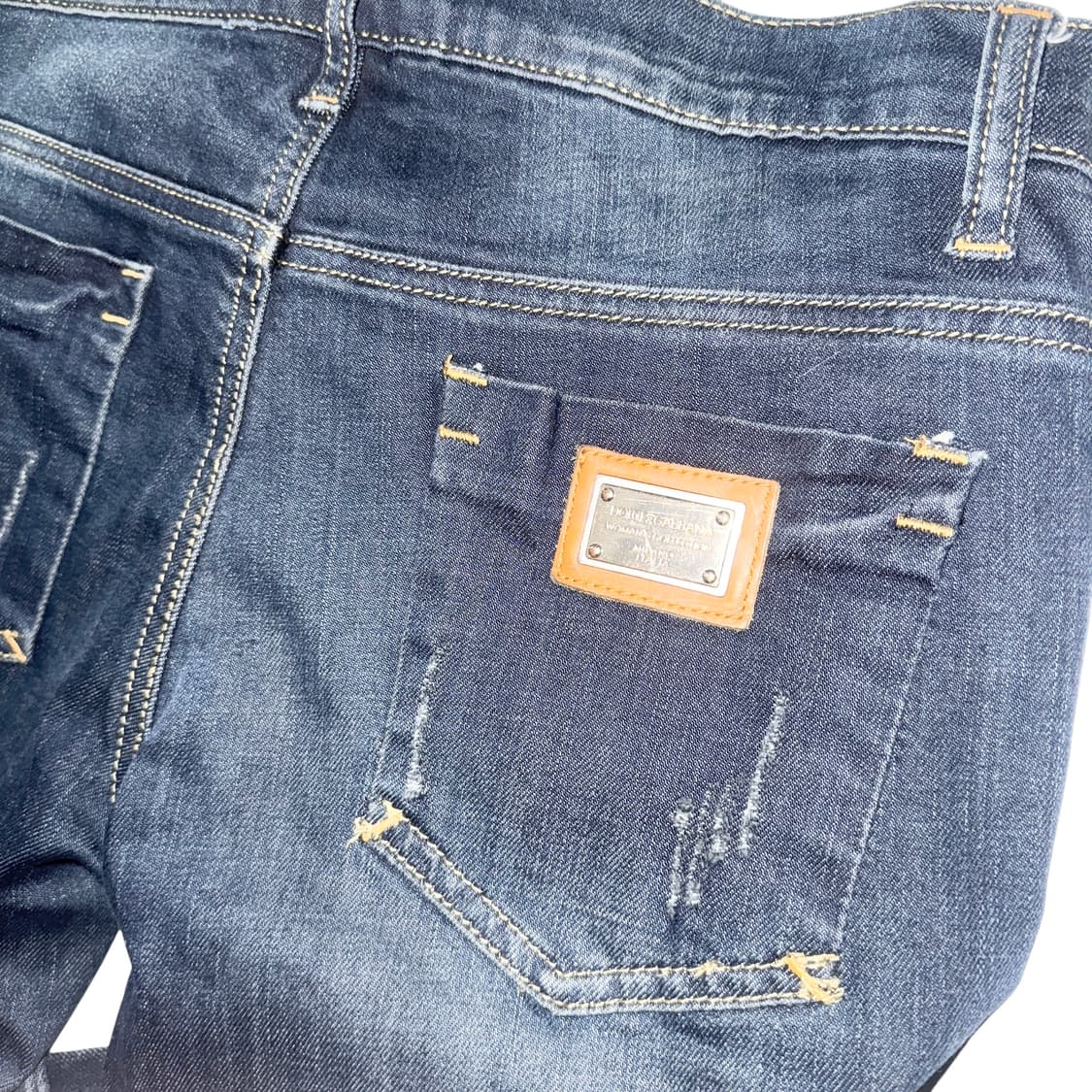 Silver Tag Cut Denim Pants 상품이미지4