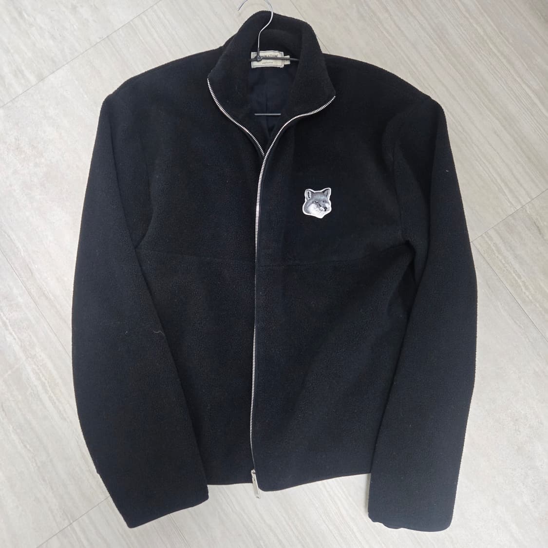 [S] 메종키츠네 19fw 코리아 익스클루시브 플리스 블랙 상품이미지1