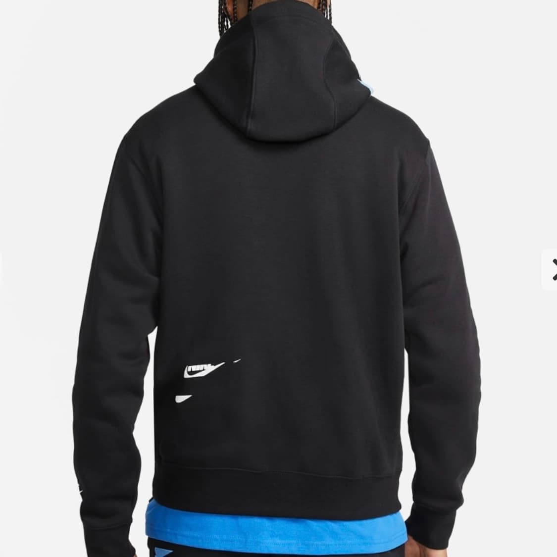 (XL) 나이키 기모 프렌치테리 멀티 스우쉬 후드 티셔츠 상품이미지5