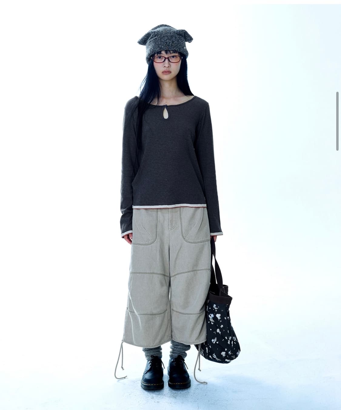 코이세이오 옥스퍼드 지그재그 팬츠 2size 상품이미지3