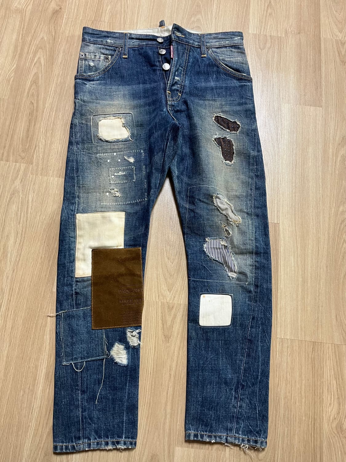 디스퀘어드2 워싱 데님 청바지44 -2종 상품이미지1