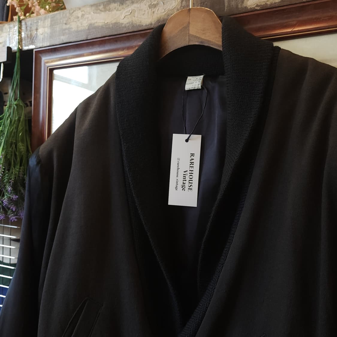 90년대 패브릭 솔리베르스 파워숄더 프렌치 숏자켓 F 상품이미지4