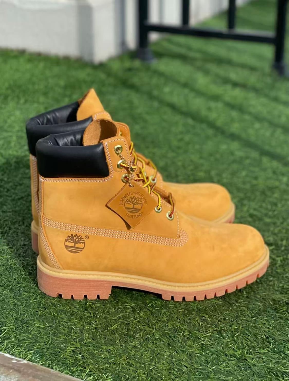 팀버랜드 프리미엄 6인치 워터프루프 부츠 위트 누벅 265mm 상품이미지2