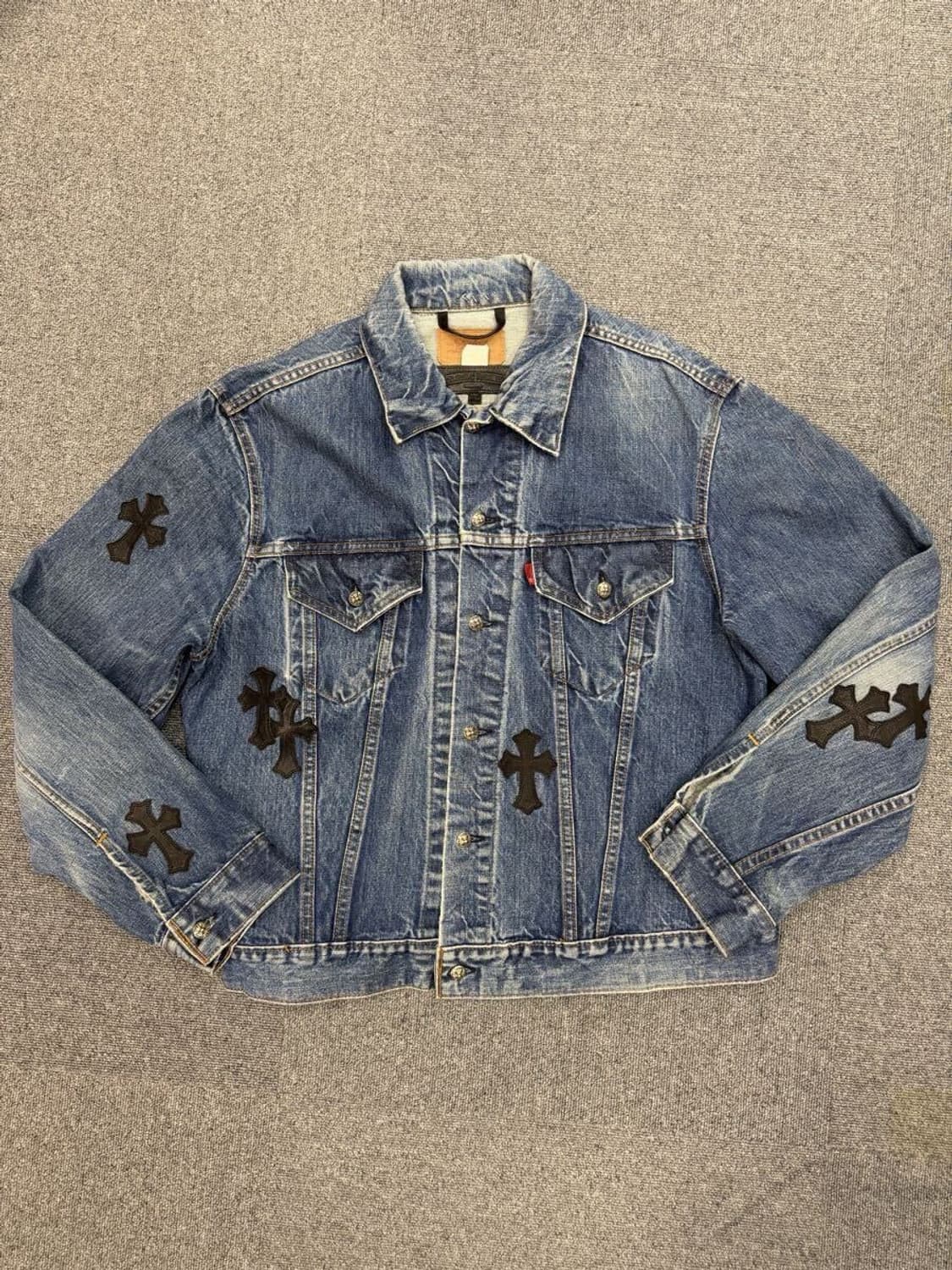 크롬하츠 X 리바이스 데님 자켓 XL 상품이미지2