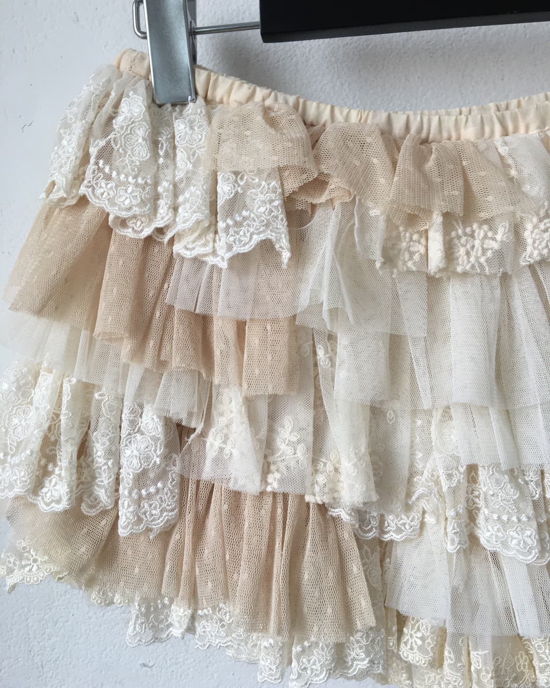 Frill lace layer short 상품이미지2
