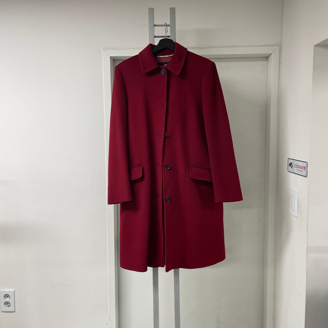 버버리 레드 코트 8(W) 상품이미지1