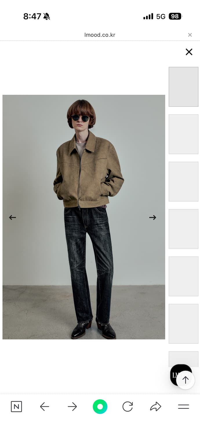 엘무드 웨스턴 자켓 상품이미지2