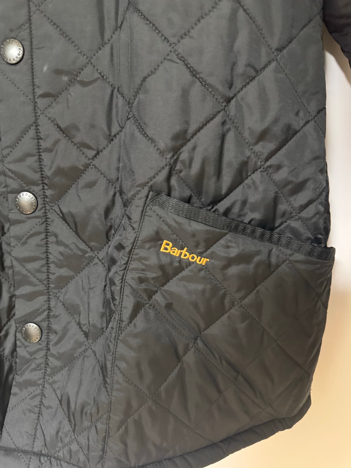 바버 리데스데일 퀼팅자켓 블랙 L 상품이미지3