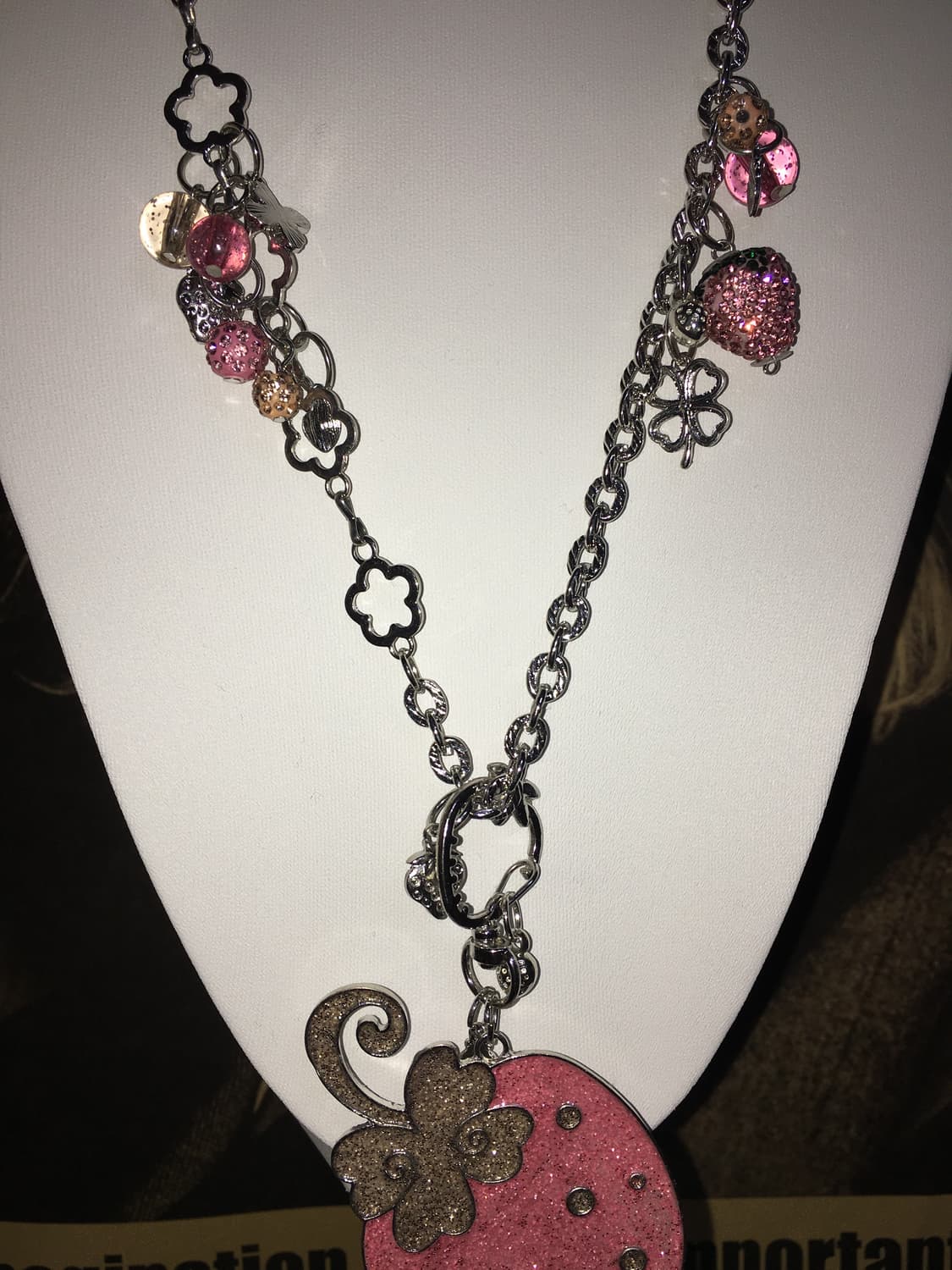 No.47 / 대난리귀여운 딸기 목걸이 상품이미지5