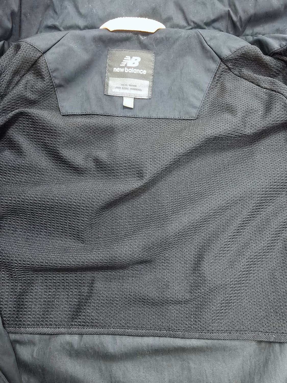 뉴발란스 블랙/화이트 바람막이 자켓 점퍼 상품이미지9